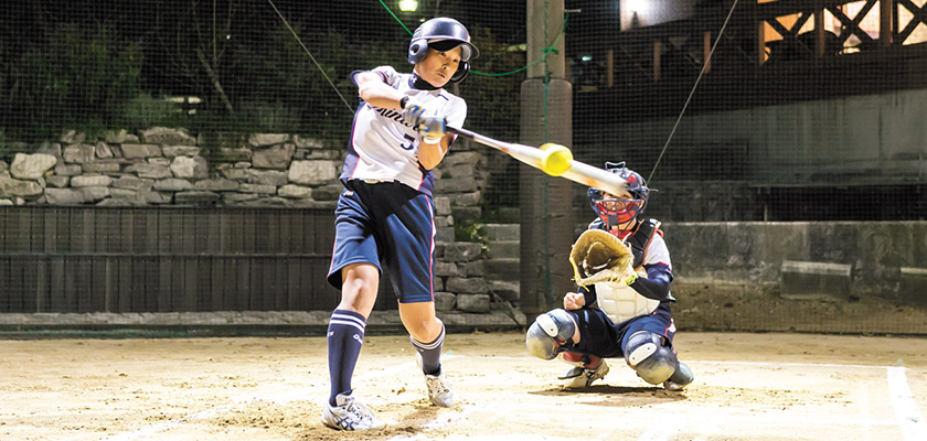 写真:ソフトボール部