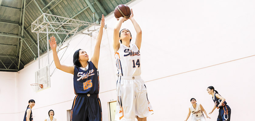 写真:バスケットボール部