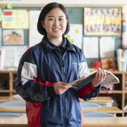 写真：摂津市立鳥飼北小学校 教諭