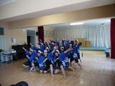 学生による踊り「南中ソーラン」