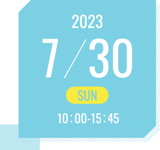 2023/7/30(SUN)